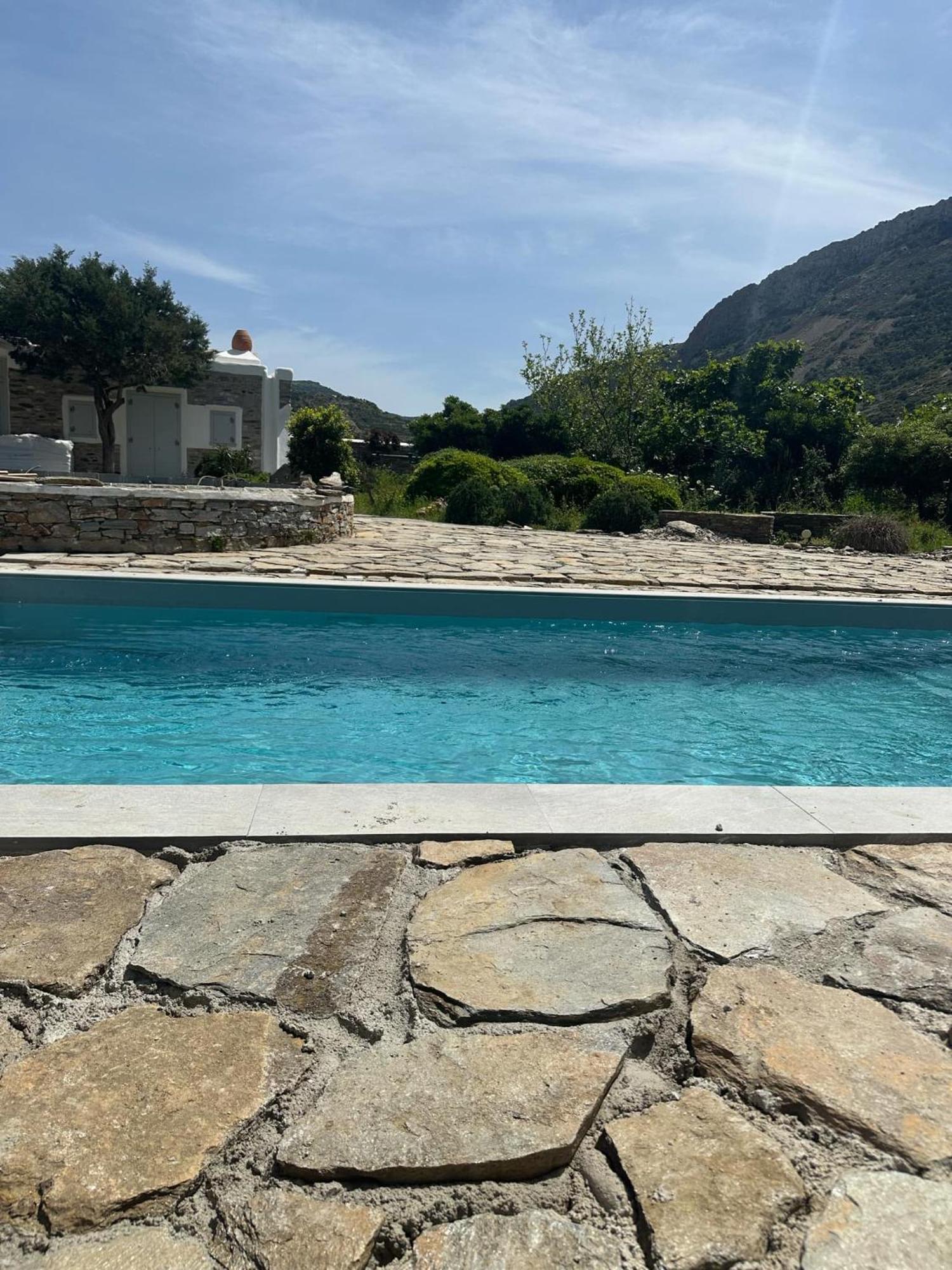 Villa River With Pool Kamares  Exterior foto