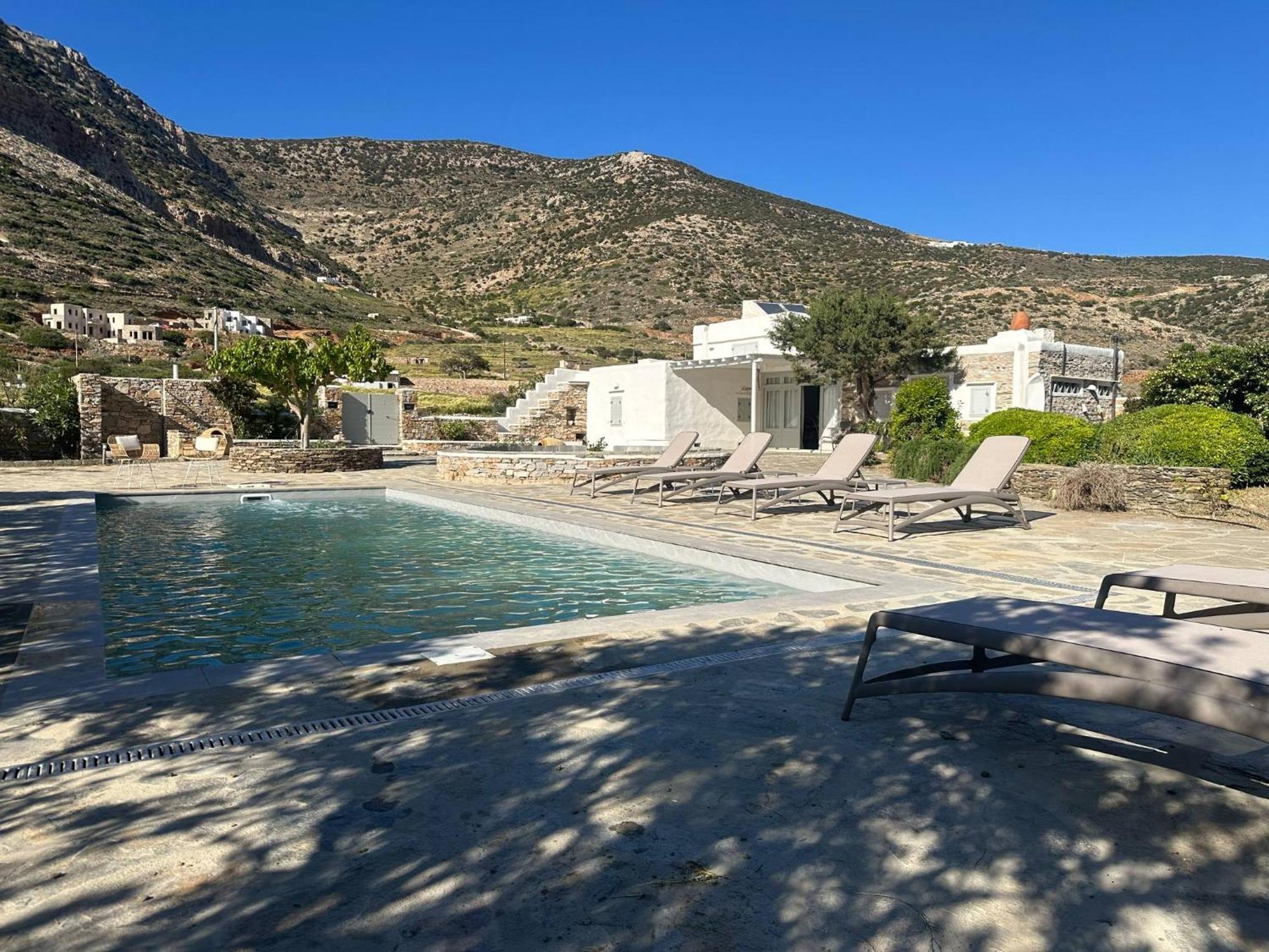 Villa River With Pool Kamares  Exterior foto